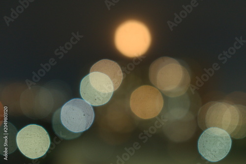 abstract bokeh background