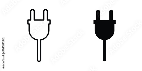 Obraz na plátně Plug icon