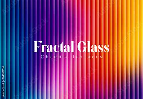 Fractal Glass Texture Effect