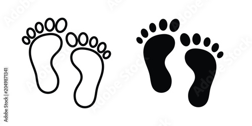 Foto Footprint icon