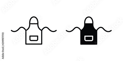 Obraz na plátně Apron icon