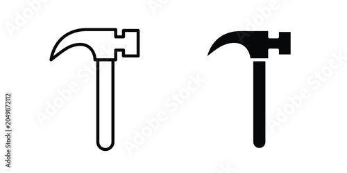 Obraz na plátně Hammer icon