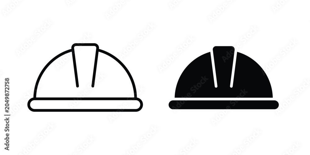 Fototapeta premium Helmet icon