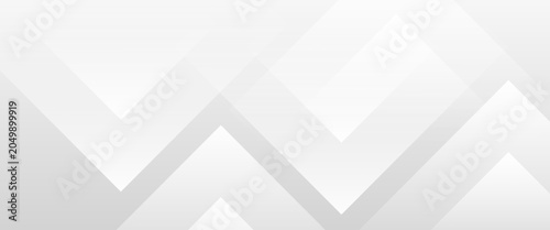 Photos Abstract white geometric background with overlapping faint grey diamond shapes a
