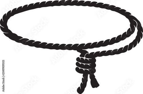 Rope braided necklace with tassel detail