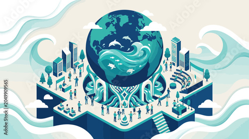 Global Community Caring for Earth's Oceans and Marine Life