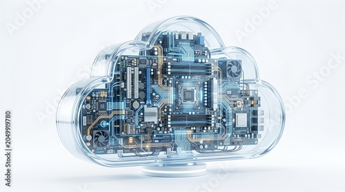Innovative Cloud Computing Technology Powering AI and Secure Data Management for Digital Transformation
