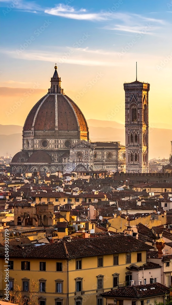 Obraz premium Florence at Sunset.