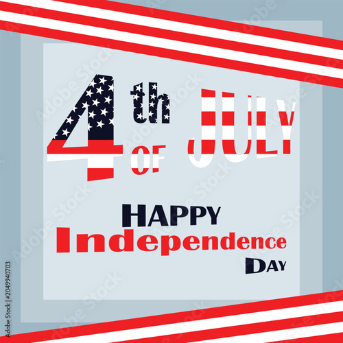 U s flag and fireworks for independence day celebration