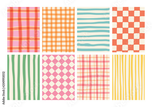 Abstract hand-drawn pattern  in neutral tone color. Illustration design for card, poster, banner, background.  