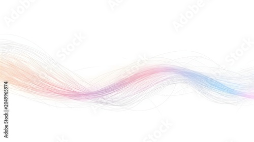 Glowing Ultra Fine Spark Thread Forming Soft Random Wave Pattern in 8K