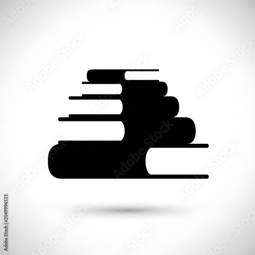 Black silhouette of a person sitting on steps.