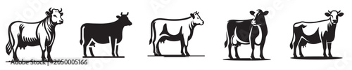 cow silhouette