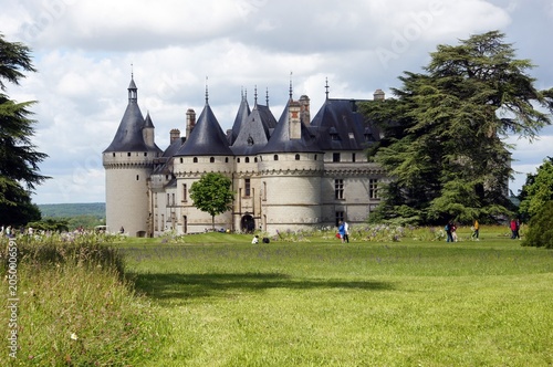 Entrée du château de Chaumont sur loire, extérieur