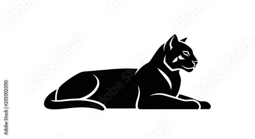 Photography Cougar Silhouette Vector Illustration