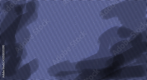Bilde på lerret Retro 90s Bootleg Style Design Elements with Purple and Teal Halftone Dots
