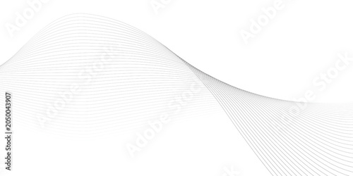 abstract grey wavy line geometric texture vector background on transparent or white background overlay graphics element 