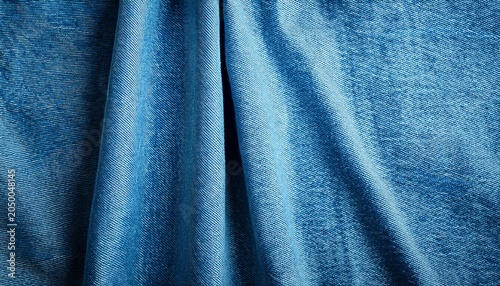 texture of light blue rough grunge cotton denim fabric close up textured textile background