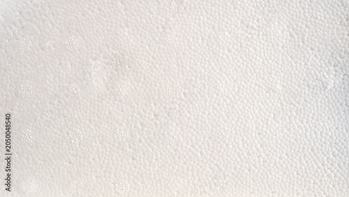 Foto Close up of white styrofoam texture background or expanded polystyrene foam board