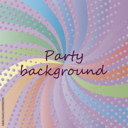 A vibrant abstract vector background for festive advertising designs. Perfect for promotions, parties, and fun events.