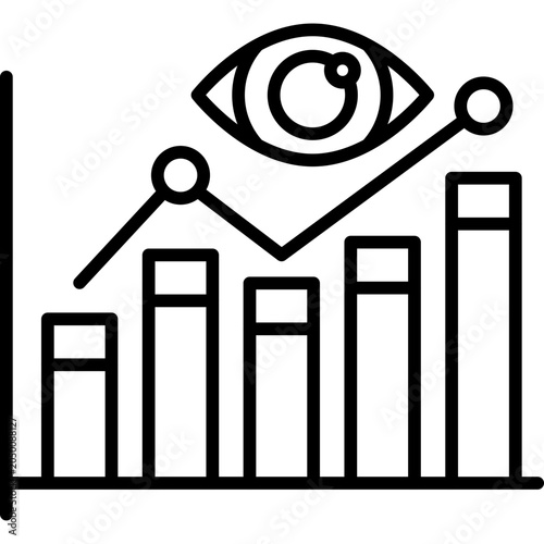 Data Visualization Line Icon