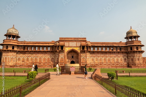 Konstfotografi Agra Red Fort Ancient Mughal Architecture India