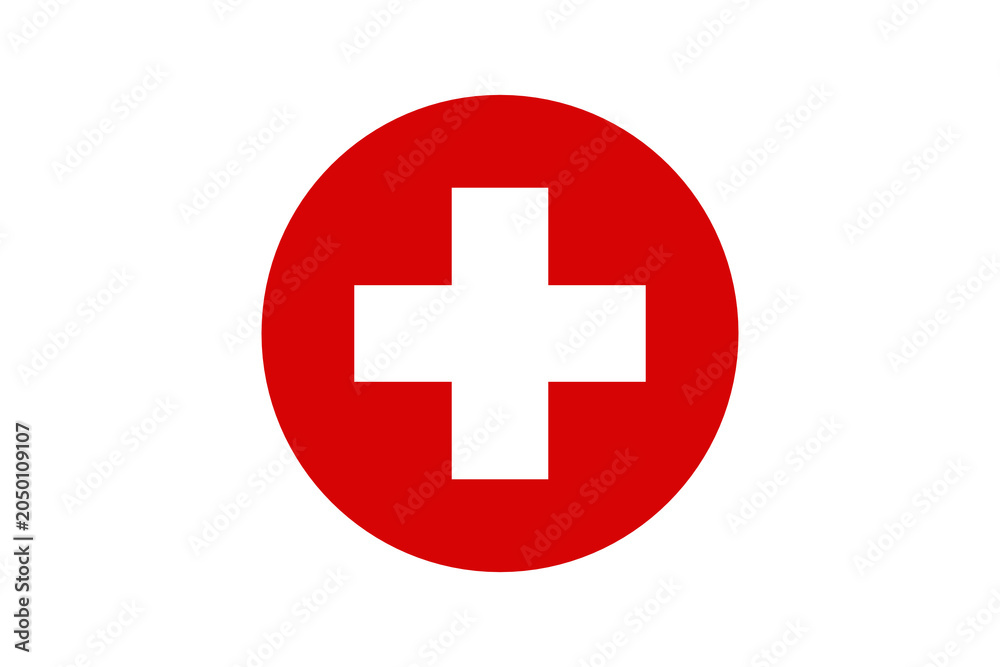 Fototapeta premium first aid icon