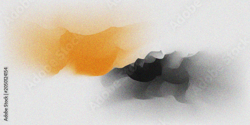 Tableau sur toile Abstract curvy shape texture light color background