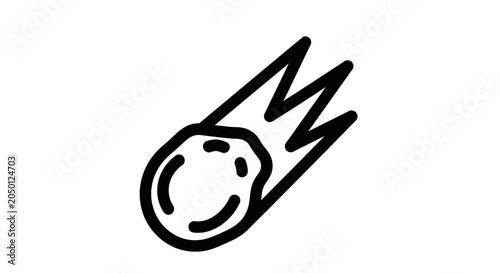 vector illustration of a black and white butterfly