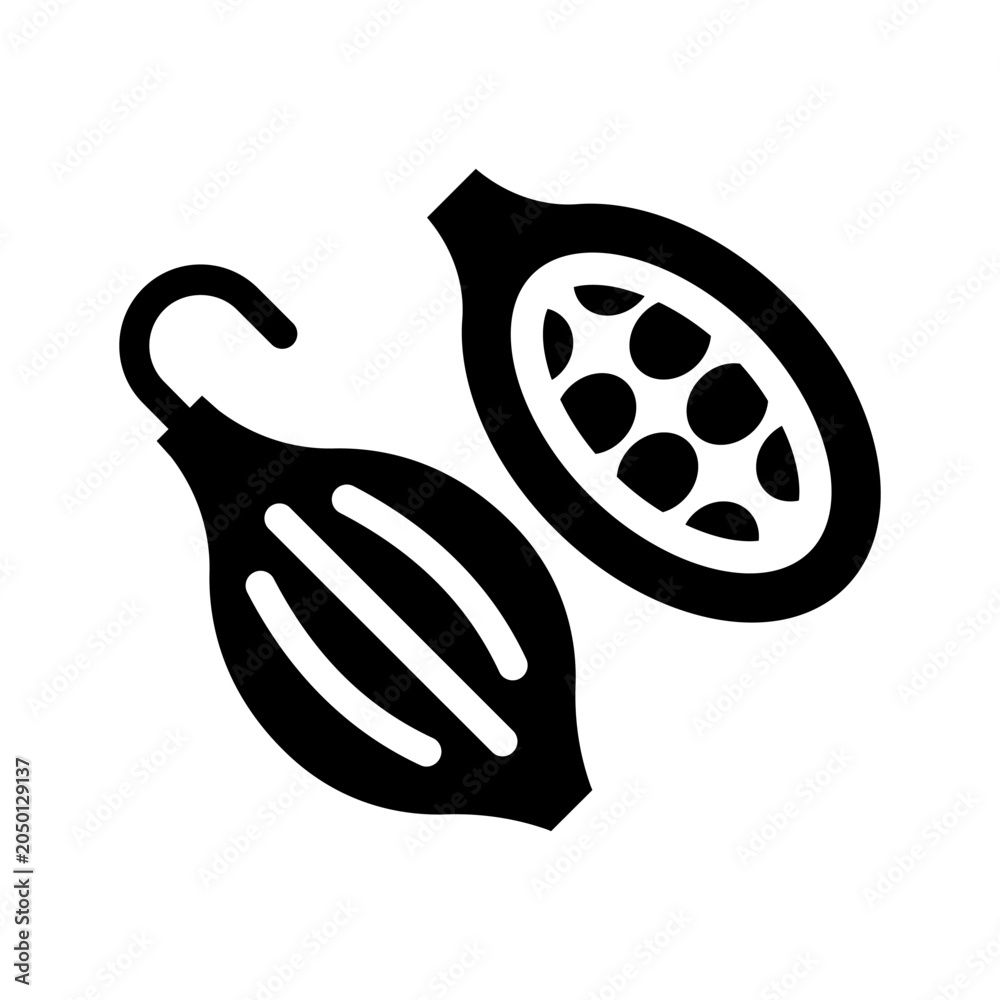 Fototapeta premium cardamon solid icon illustration vector graphic.eps