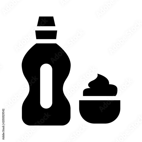 mustard solid icon illustration vector graphic.eps