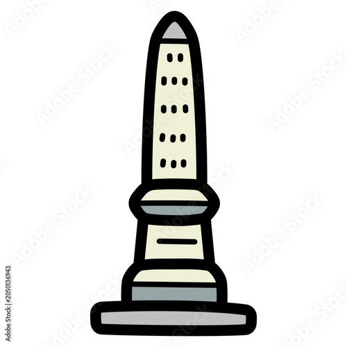Fotografie obelisk illustration