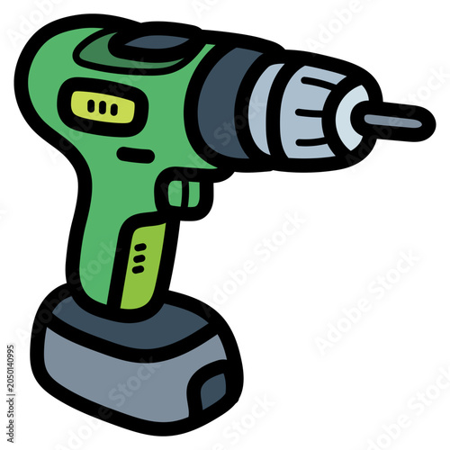 Tableau sur toile driller illustration