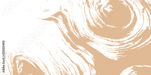 Bild auf Leinwand Abstract beige wood grain texture background, elegant marble swirl pattern, mini