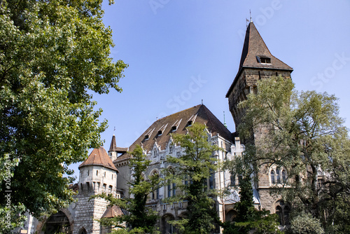 Vajdahunyad Castle, historical monument, Budapest, Hungary