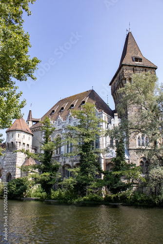 Vajdahunyad Castle, historical monument, Budapest, Hungary