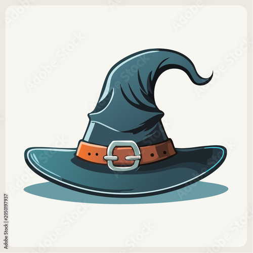 Witch Hat with Buckle
