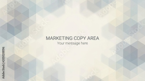 Geometric Pattern Background with Marketing Copy Space and Subtle Gradient Overlay for Creative Design