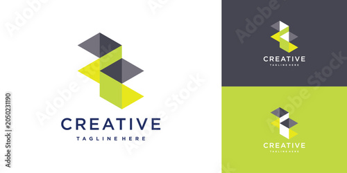 financial design idea with modern creative concept