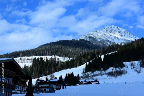 Winter in the Austrian Alps