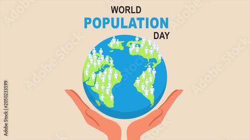 Global Population Awareness Animation