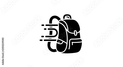 Foto Fast Backpack Icon