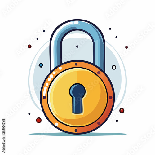 Illustration of a Padlock