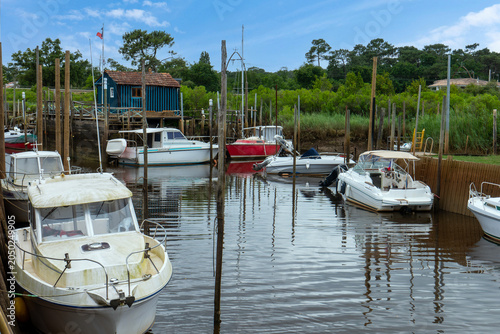 Port de la Hume, Gujan-Mestras, bassin d'Arcachon