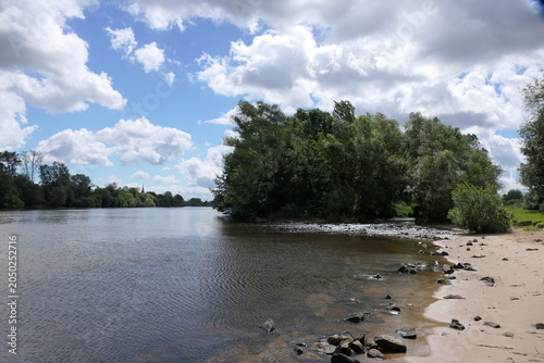 Mündung der Rodau in den Main