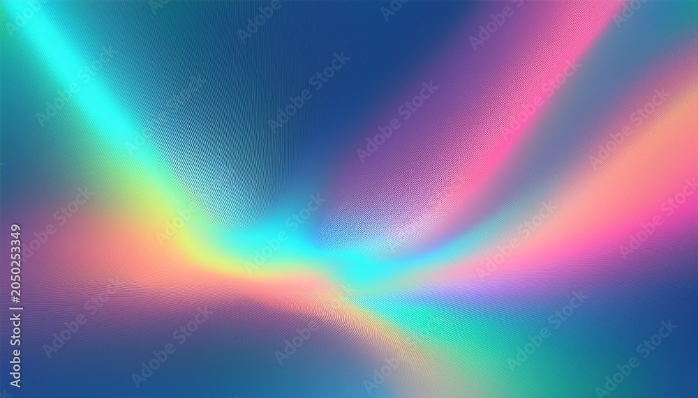 Naklejka premium light holographic texture blur abstraction