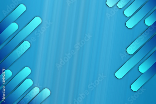 Vibrant blue abstract background with diagonal lines