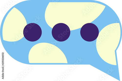 scribble speech bubble