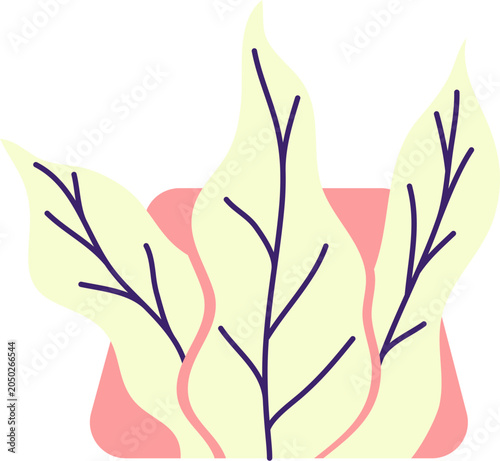 vector illustration of a flower