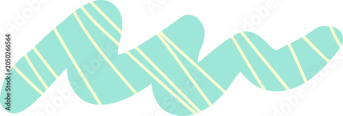 abstract scribble shape
